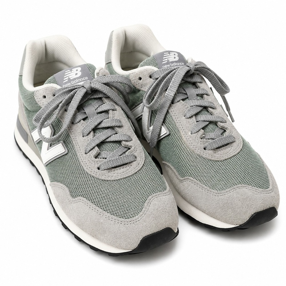 NEW BALANCE 515 V3 Sneakers Mens Sz 10 Gray Suede Leather Classic Athleisure